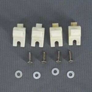 Whirlpool Gold Microwave GH5184XPB Rack Supports OEM 8206118 w/ Screws & Washers